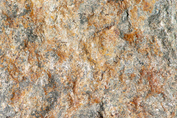 Alpine close-up grunge brown stone or rock texture