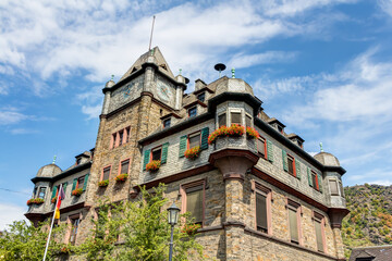 Rathaus in Oberwesel, Rheinland-Pfalz