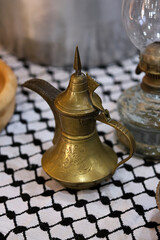 Fototapeta na wymiar coffee pot, arabic