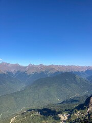 view from the mountain