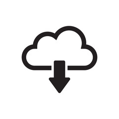 cloud download icon