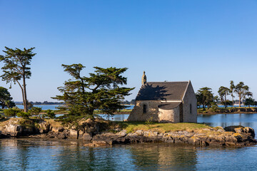 Boedic Chapel - Gulf of Morbihan, Brittany, France