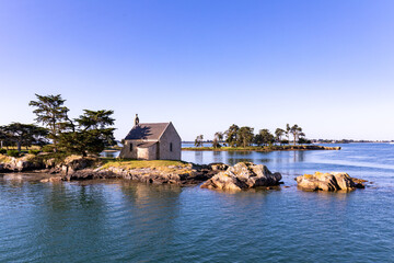 Boedic Chapel - Gulf of Morbihan, Brittany, France