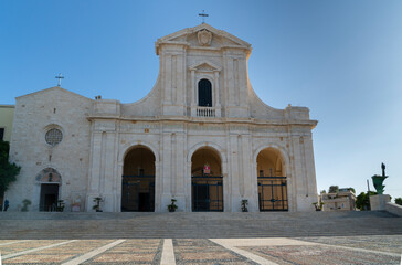 Fototapeta na wymiar Basilica of Mother of God Bonaria. Cagliari, Sardinia