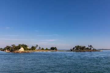 Boedic Island, Gulf of Morbihan, Brittany, France