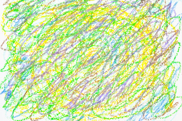 Colorful crayon abstract background