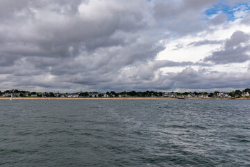 Benodet beach, Finistere, Brittany, France