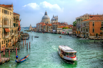 View from a Bridge in Venice