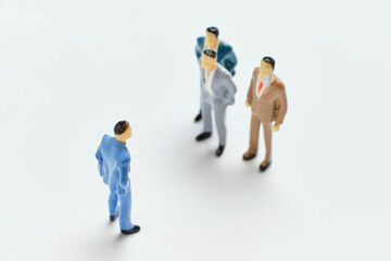 The concept of selecting candidates for work among people