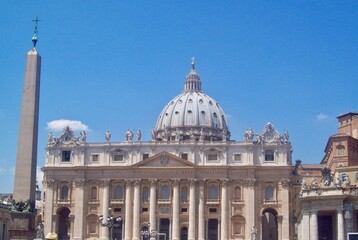 Obraz premium saint peter basilica city