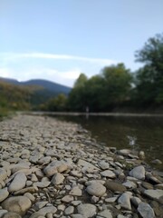 lake in the mountains