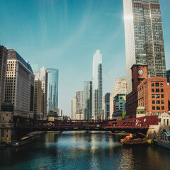 Chicago city landscape