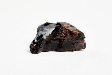 Obsidian, volcanic glass from Utha, USA