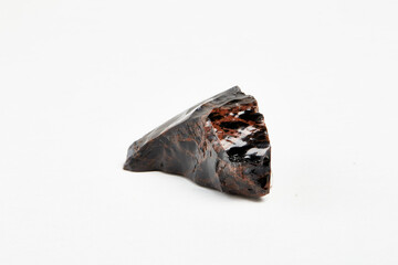 Obsidian, volcanic glass from Utha, USA