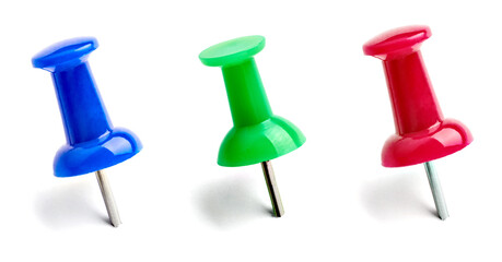 push pin paper clip thumbtack note office