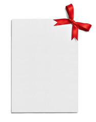 ribbon bow card note chirstmas celebration greeting