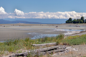 Parksville community beach Vancouver Island 