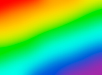 blurred rainbow background. gay symbol.
