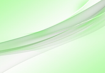Abstract background waves. Pastel green and white abstract background for wallpaper oder business card
