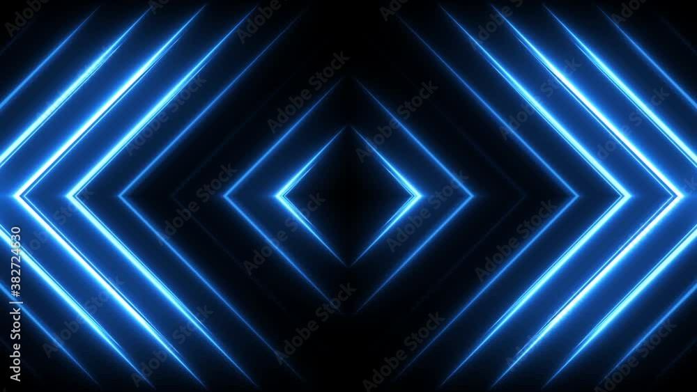 Canvas Prints abstract technology background with neon light waves. shiny futuristic texture for innovation busine