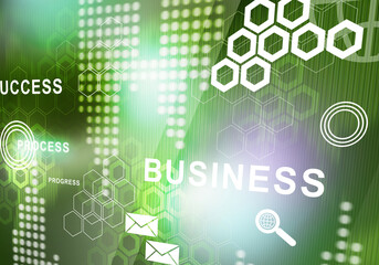 Fototapeta premium abstract business digital background