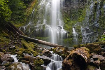 Proxy Falls Near Sisters Oregon © Garrett Galván