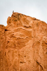 red rock formations