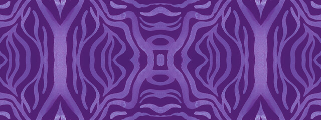 Ethnic Fabric Design. Camouflage Animal Wave  © Yasna