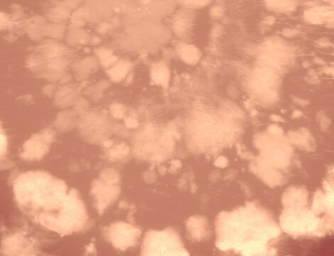 Watercolor Light Design. Circular Old Roll. Color 