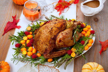 Citrus Glazed Thanksgiving Turkey