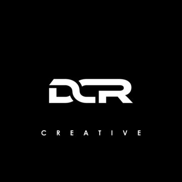 DCR Letter Initial Logo Design Template Vector Illustration