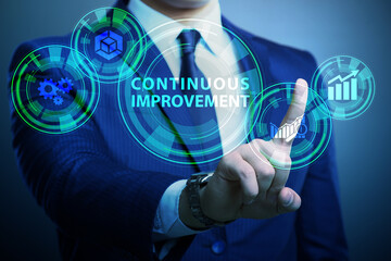 Continuous improvement concept in business