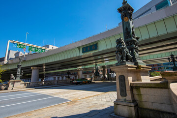 Fototapeta na wymiar 日本橋　中央通りの風景