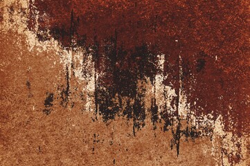 grunge brown color of abstract background