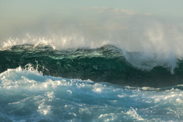 Waves at sunrise, Sydney Australia