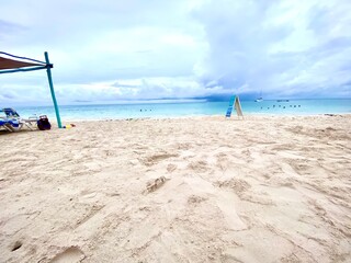 beach chair on beach
