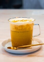 Curcuma latte 
