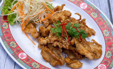 Thai Food Mixes of Fried Rice, noodles and soups