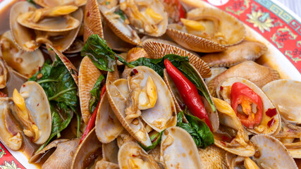 Thai Food Mixes of Fried Rice, noodles and soups