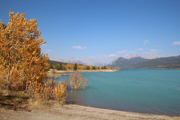 Autumn On Abraham Lake, Nordegg, Alberta