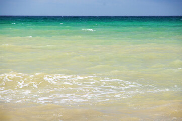 Stormy sea landscape