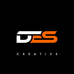 DES Letter Initial Logo Design Template Vector Illustration