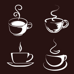 coffee icon set