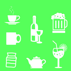 drink icon set