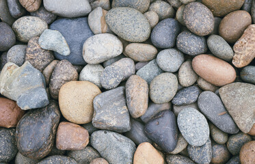pebble stone wall background