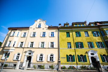 Wunderschöne Altbauhäuser in München