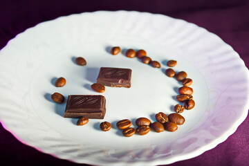 cake with chocolate
