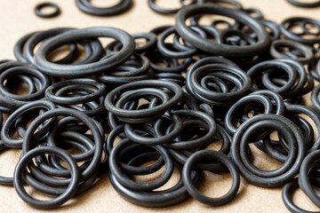 Rubber sealing o-rings for sealing various parts of technology, machinery and mechanisms.