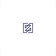 Obraz premium abstract Z logo geometric design