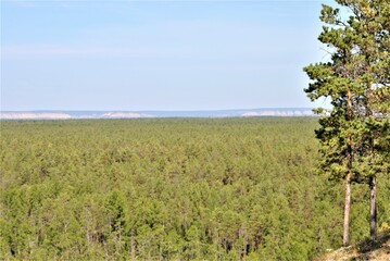 
view from the mountain